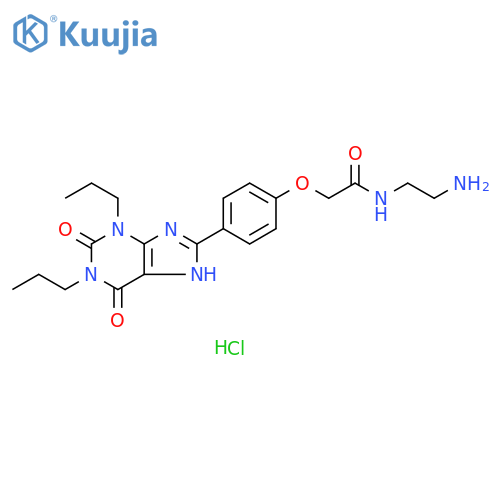 Xanthine amine congener hydrochloride structure