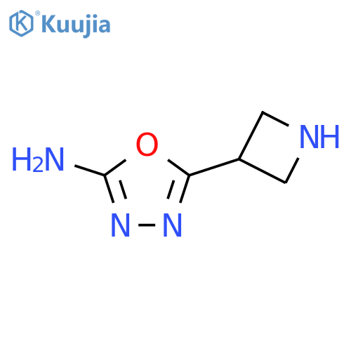 5-(Azetidin-3-yl)-1,3,4-oxadiazol-2-amine structure