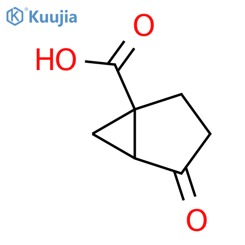 Bicyclo[3.1.0]hexane-1-carboxylic acid, 4-oxo- structure
