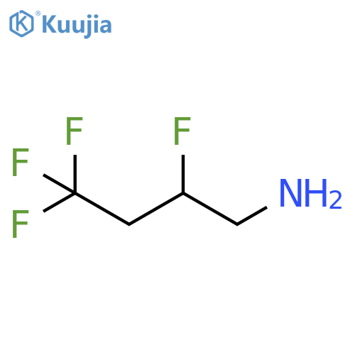2,4,4,4-tetrafluorobutan-1-amine structure