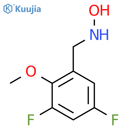 n-[(3,5-Difluoro-2-methoxyphenyl)methyl]hydroxylamine structure