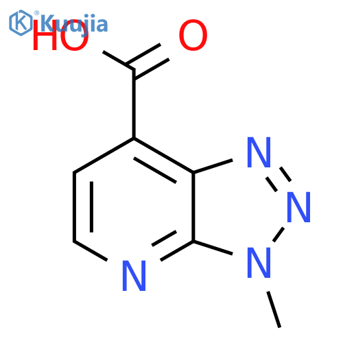 3-methyl-3H-1,2,3triazolo4,5-bpyridine-7-carboxylic acid structure
