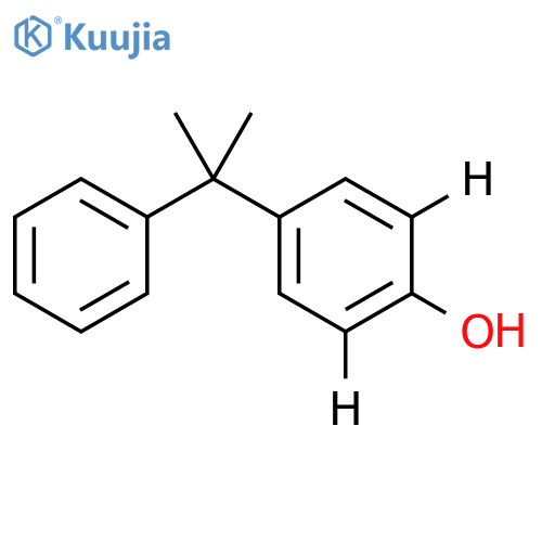 4-Cumylphenol-2,6-d2 structure
