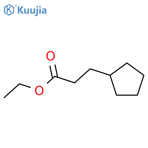 ETHYL 3-CYCLOPENTYLPROPANOATE structure