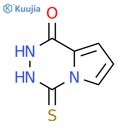 4-sulfanyl-1H,2H-pyrrolo1,2-d1,2,4triazin-1-one structure