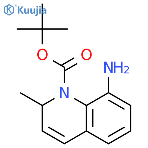 Carbamic acid,(2-methyl-8-quinolinyl)-, 1,1-dimethylethyl ester (9CI) structure