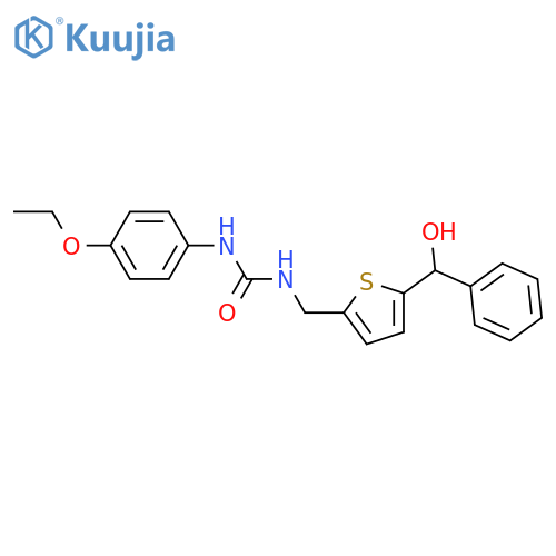 1-(4-ethoxyphenyl)-3-({5-[hydroxy(phenyl)methyl]thiophen-2-yl}methyl)urea structure