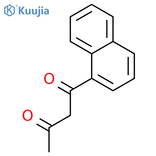 1,3-Butanedione, 1-(1-naphthalenyl)- structure