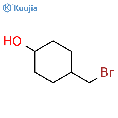 Cyclohexanol, 4-(bromomethyl)-, trans- structure