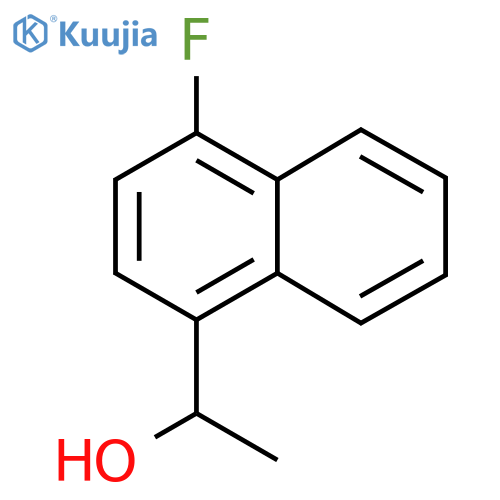 1-(4-Fluoronaphthalen-1-yl)ethanol structure