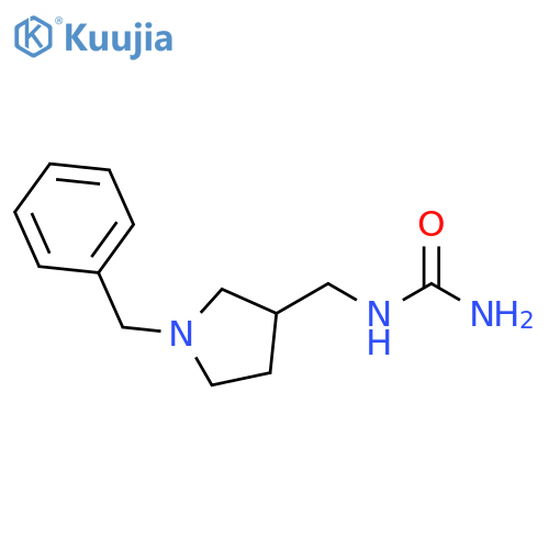 [(1-benzylpyrrolidin-3-yl)methyl]urea structure