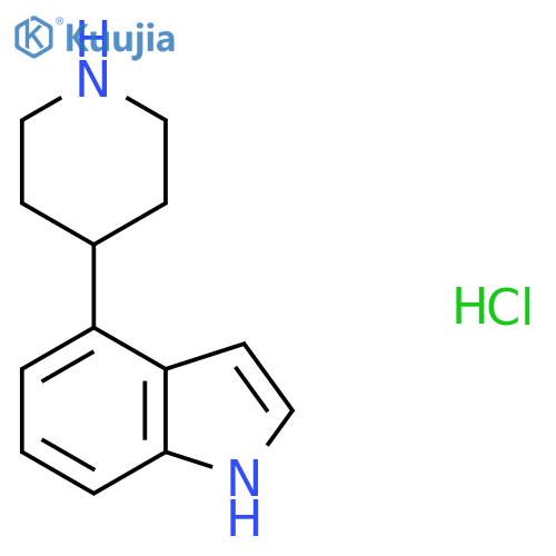 4-(piperidin-4-yl)-1H-indole hydrochloride structure