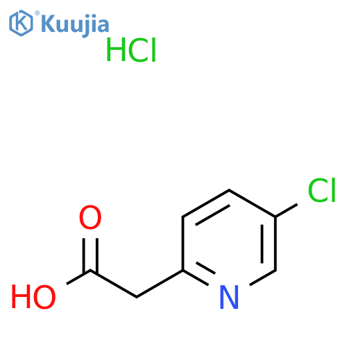2-(5-Chloropyridin-2-yl)acetic acid hydrochloride structure