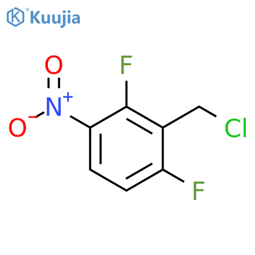 2,6-Difluoro-3-nitrobenzyl chloride structure