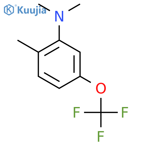 2-Dimethylamino-4-(trifluoromethoxy)toluene structure
