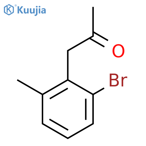 1-(2-Bromo-6-methylphenyl)propan-2-one structure