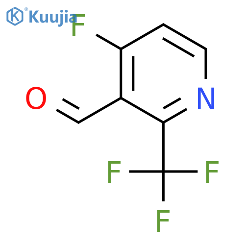 4-Fluoro-2-(trifluoromethyl)nicotinaldehyde structure