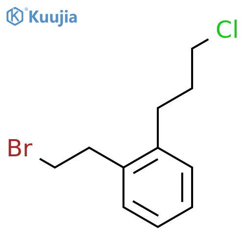2-Bromo-6-(3-chloropropyl)ethylbenzene structure