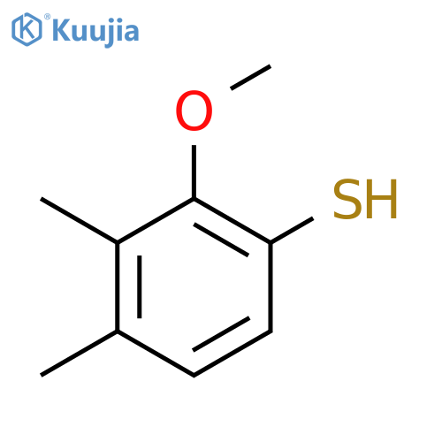 2-Methoxy-3,4-dimethylbenzenethiol structure