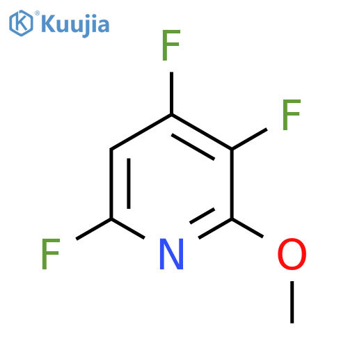 2-Methoxy-3,4,6-trifluoropyridine structure