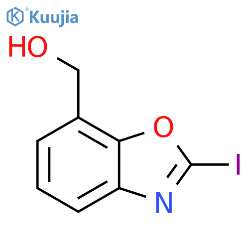 2-Iodobenzo[d]oxazole-7-methanol structure