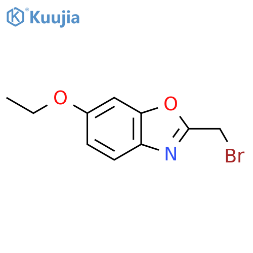 2-(Bromomethyl)-6-ethoxybenzo[d]oxazole structure