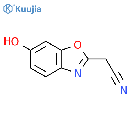 6-Hydroxybenzo[d]oxazole-2-acetonitrile structure