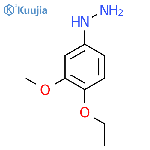 4-Ethoxy-3-methoxyphenylhydrazine structure
