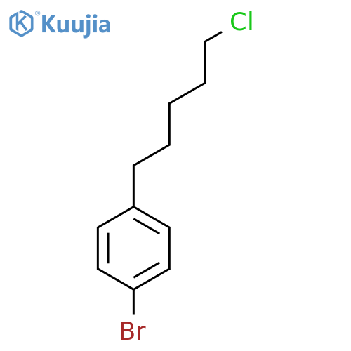 ClCCCCCc1ccc(Br)cc1 structure