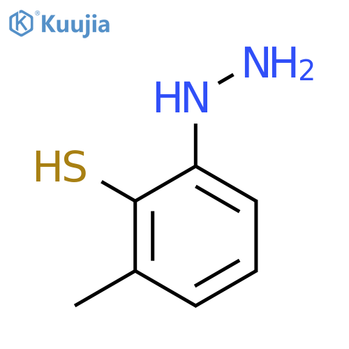 2-Mercapto-3-methylphenylhydrazine structure