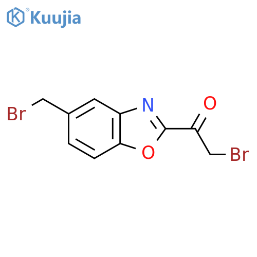 2-(2-Bromoacetyl)-5-(bromomethyl)benzo[d]oxazole structure