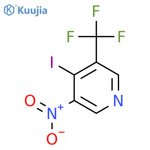 4-Iodo-3-nitro-5-(trifluoromethyl)pyridine structure