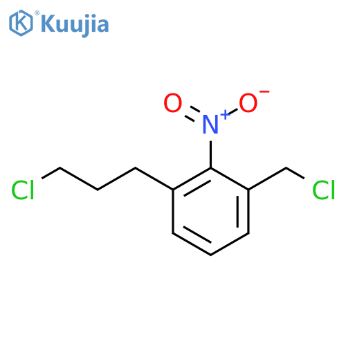3-(3-Chloropropyl)-2-nitrobenzyl chloride structure