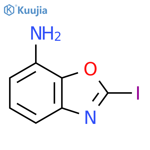 7-Amino-2-iodobenzo[d]oxazole structure