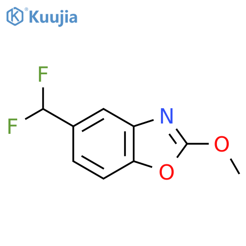 5-(Difluoromethyl)-2-methoxybenzo[d]oxazole structure