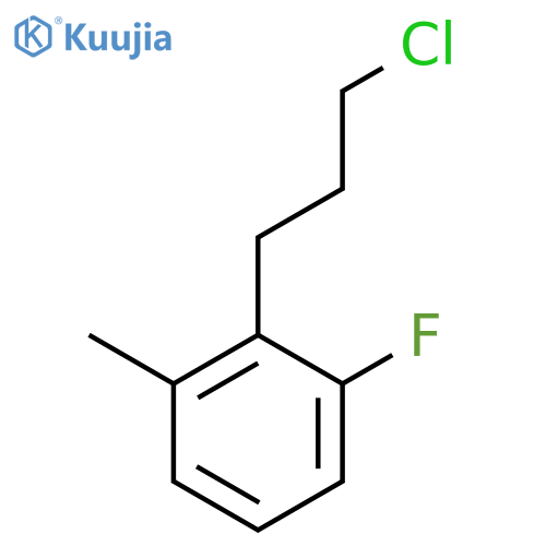 2-(3-Chloropropyl)-3-fluorotoluene structure
