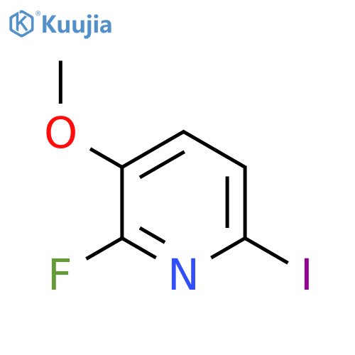 2-Fluoro-6-iodo-3-methoxypyridine structure