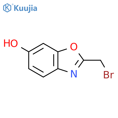 2-(Bromomethyl)-6-hydroxybenzo[d]oxazole structure