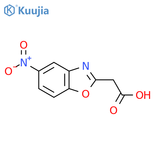 5-Nitrobenzo[d]oxazole-2-acetic acid structure