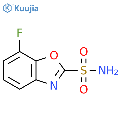 7-Fluorobenzo[d]oxazole-2-sulfonamide structure