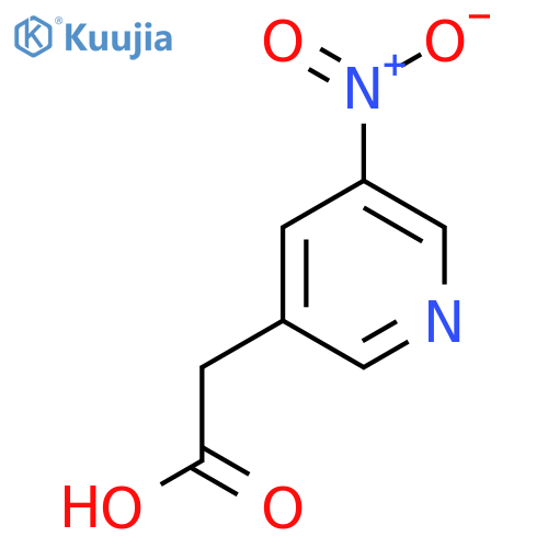 3-Nitropyridine-5-acetic acid structure