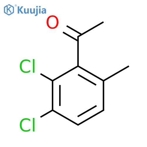 2',3'-Dichloro-6'-methylacetophenone structure