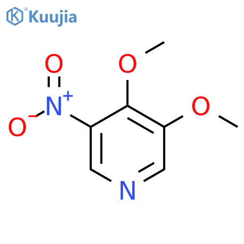 3,4-Dimethoxy-5-nitropyridine structure