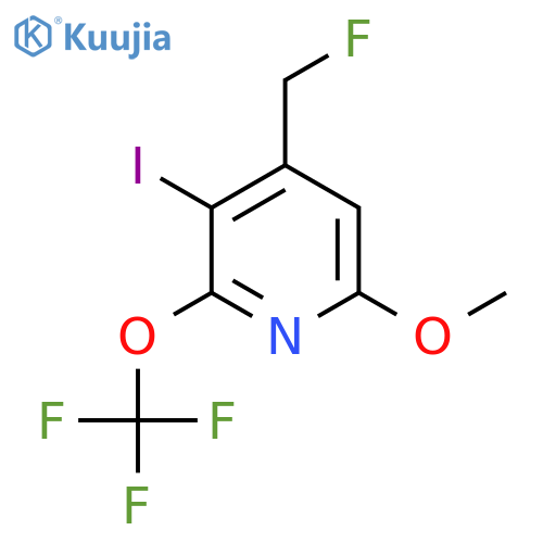 4-(Fluoromethyl)-3-iodo-6-methoxy-2-(trifluoromethoxy)pyridine structure