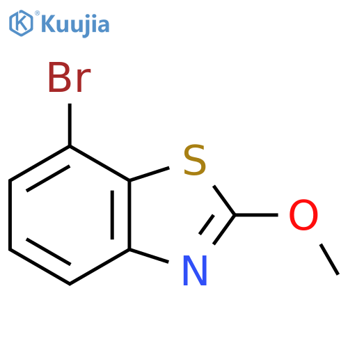 7-Bromo-2-methoxybenzothiazole structure