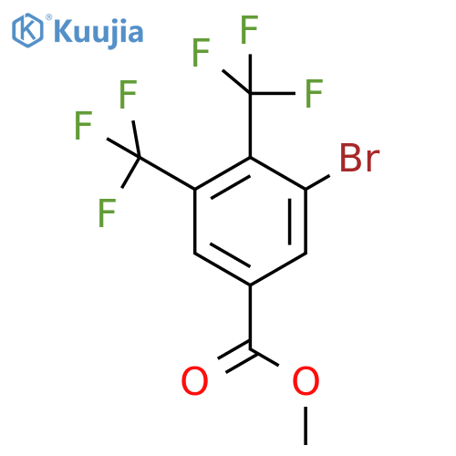 Methyl 3,4-bis(trifluoromethyl)-5-bromobenzoate structure