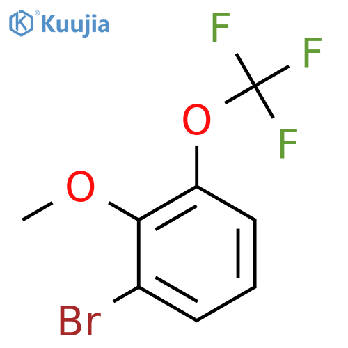 2-Bromo-6-(trifluoromethoxy)anisole structure