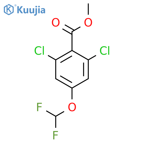 Methyl 2,6-dichloro-4-(difluoromethoxy)benzoate structure