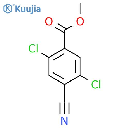 Methyl 4-cyano-2,5-dichlorobenzoate structure