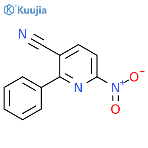 6-Nitro-2-phenylnicotinonitrile structure
